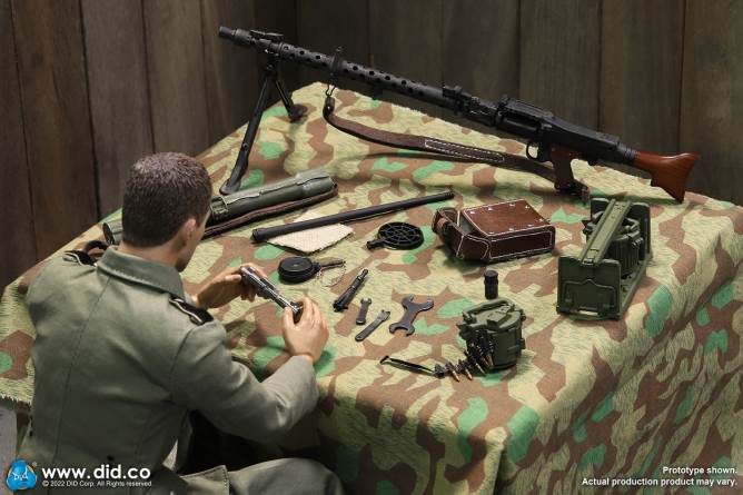 MG34 Machine Gun Kit 1/6