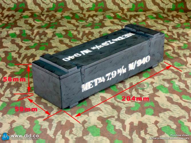 MG34 Machine Gun Kit 1/6