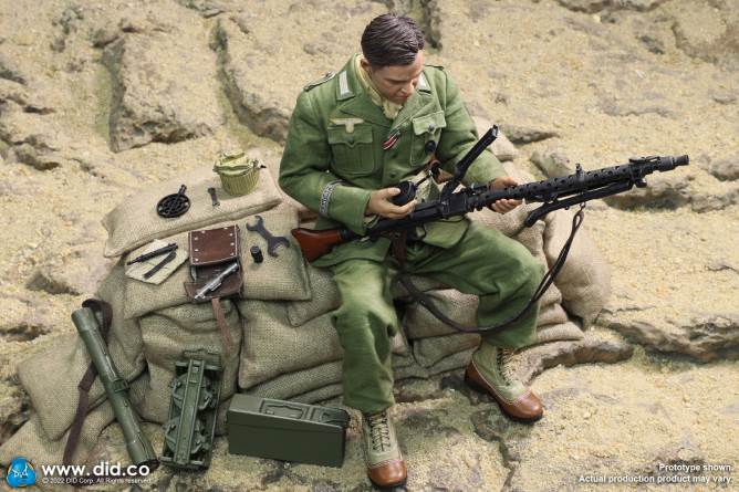 MG34 Machine Gun Kit 1/6