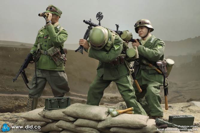 MG34 Machine Gun Kit 1/6