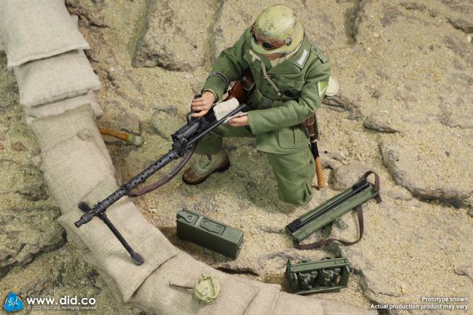 MG34 Machine Gun Kit 1/6
