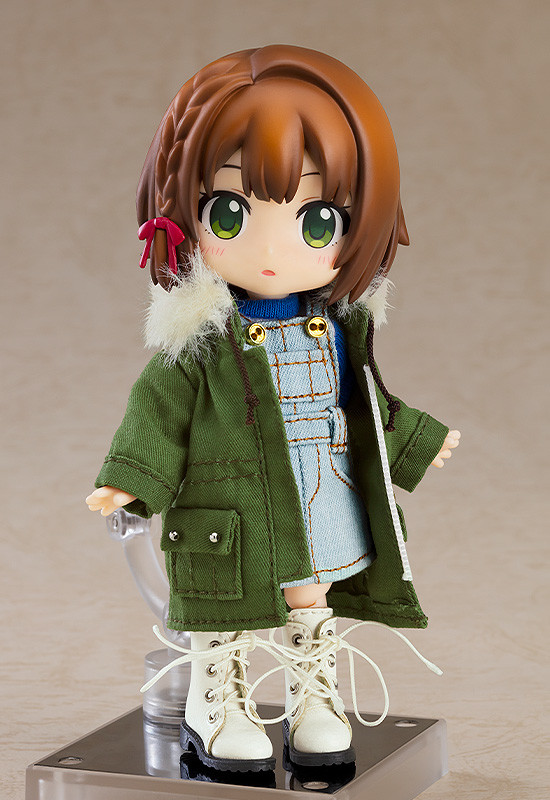 Nendoroid Doll Warm Set Boots & Duffle Coat & Mod Coat (Khaki / Black)
