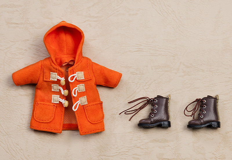 Nendoroid Doll Warm Set Boots & Duffle Coat & Mod Coat (Khaki / Black)