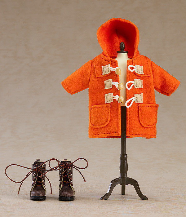 Nendoroid Doll Warm Set Boots & Duffle Coat & Mod Coat (Khaki / Black)