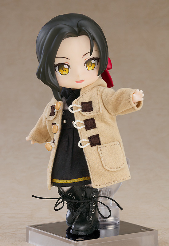 Nendoroid Doll Warm Set Boots & Duffle Coat & Mod Coat (Khaki / Black)