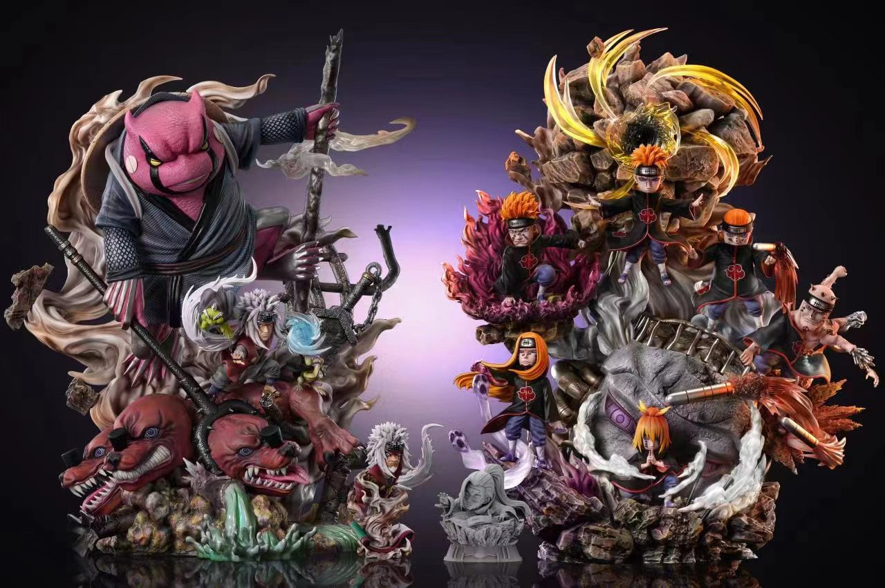 The Six Paths of Pain - Naruto