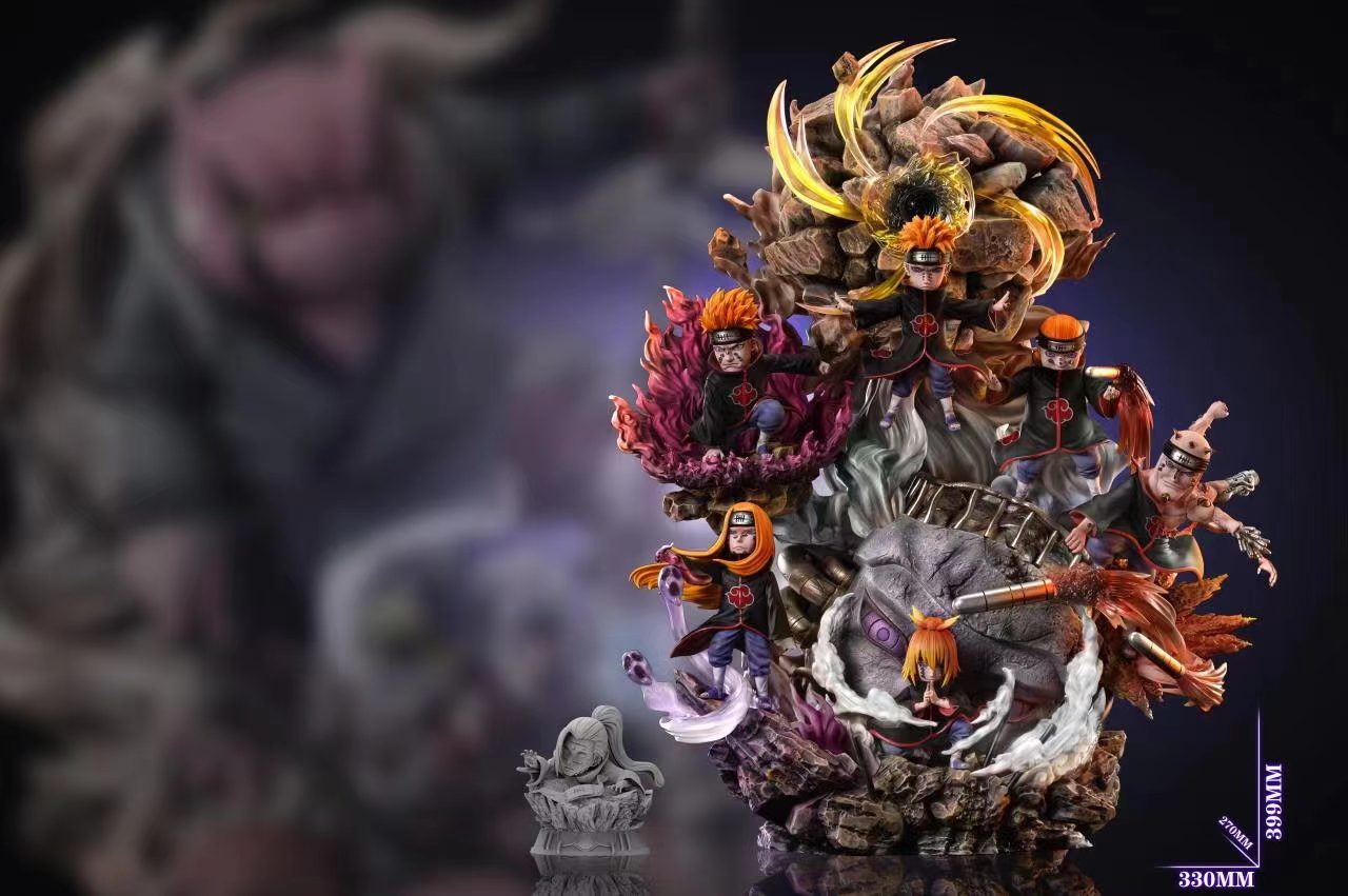 The Six Paths of Pain - Naruto