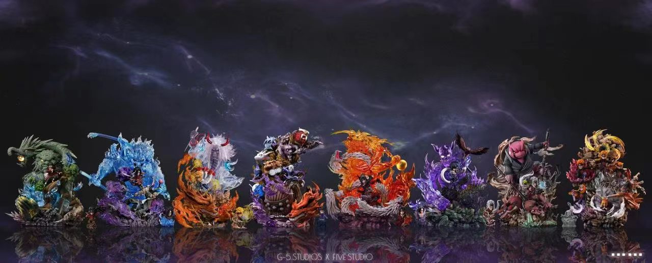 The Six Paths of Pain - Naruto