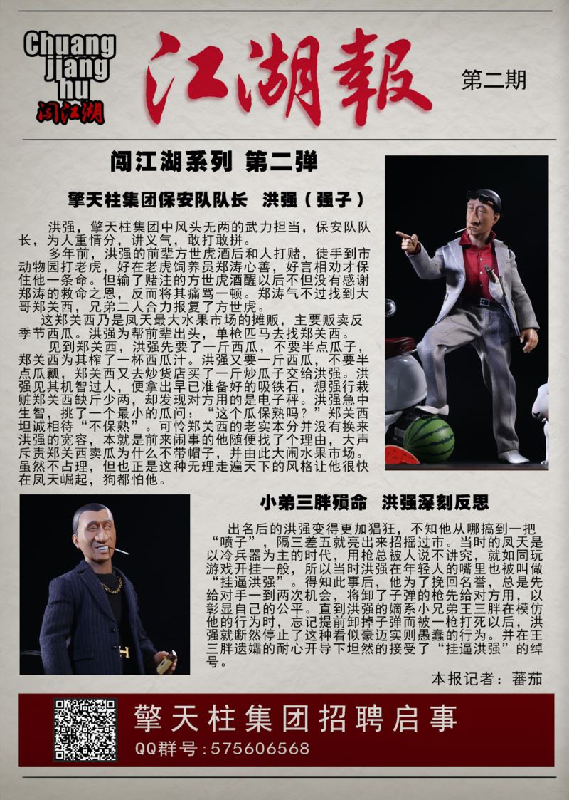 Jianghu Series & Hong Qiang, Captain of the Security Team 1/12