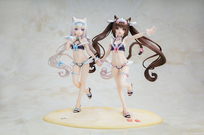 KDcolle Nekopara Chocola & Vanilla Maid Swimsuit ver. KADOKAWA Special Set 1/7