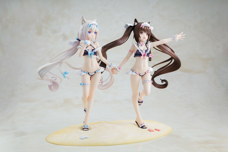 KDcolle Nekopara Chocola & Vanilla Maid Swimsuit ver. KADOKAWA Special Set 1/7