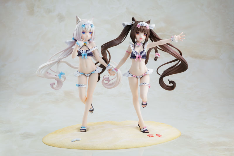 KDcolle Nekopara Chocola & Vanilla Maid Swimsuit ver. KADOKAWA Special Set 1/7