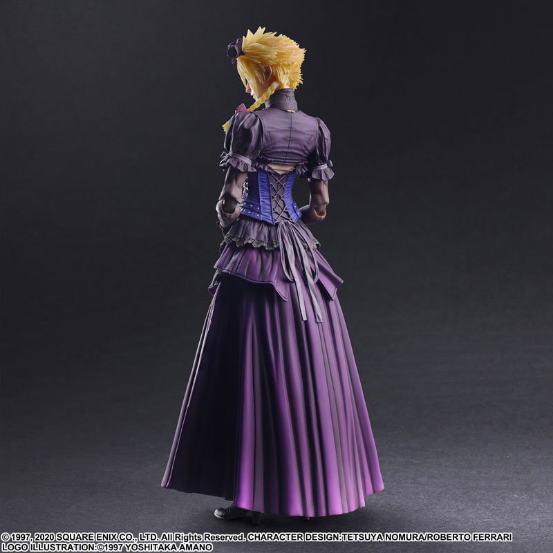 Final Fantasy VII Remake PLAY ARTS Kai Cloud Strife -Dress Ver.-