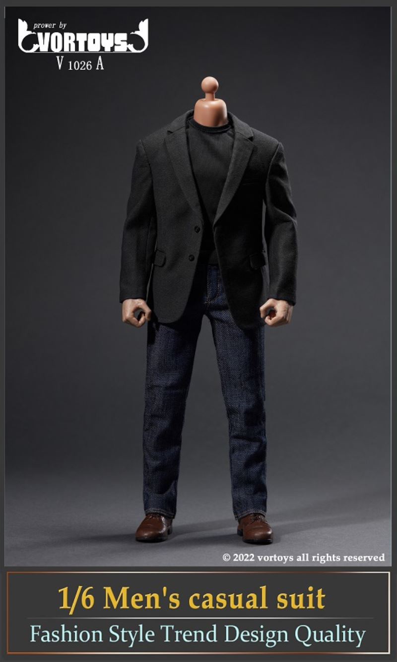 Men's Casual Suit (V1027) Rainy Night Gentleman's Suit (V1026) 1/6