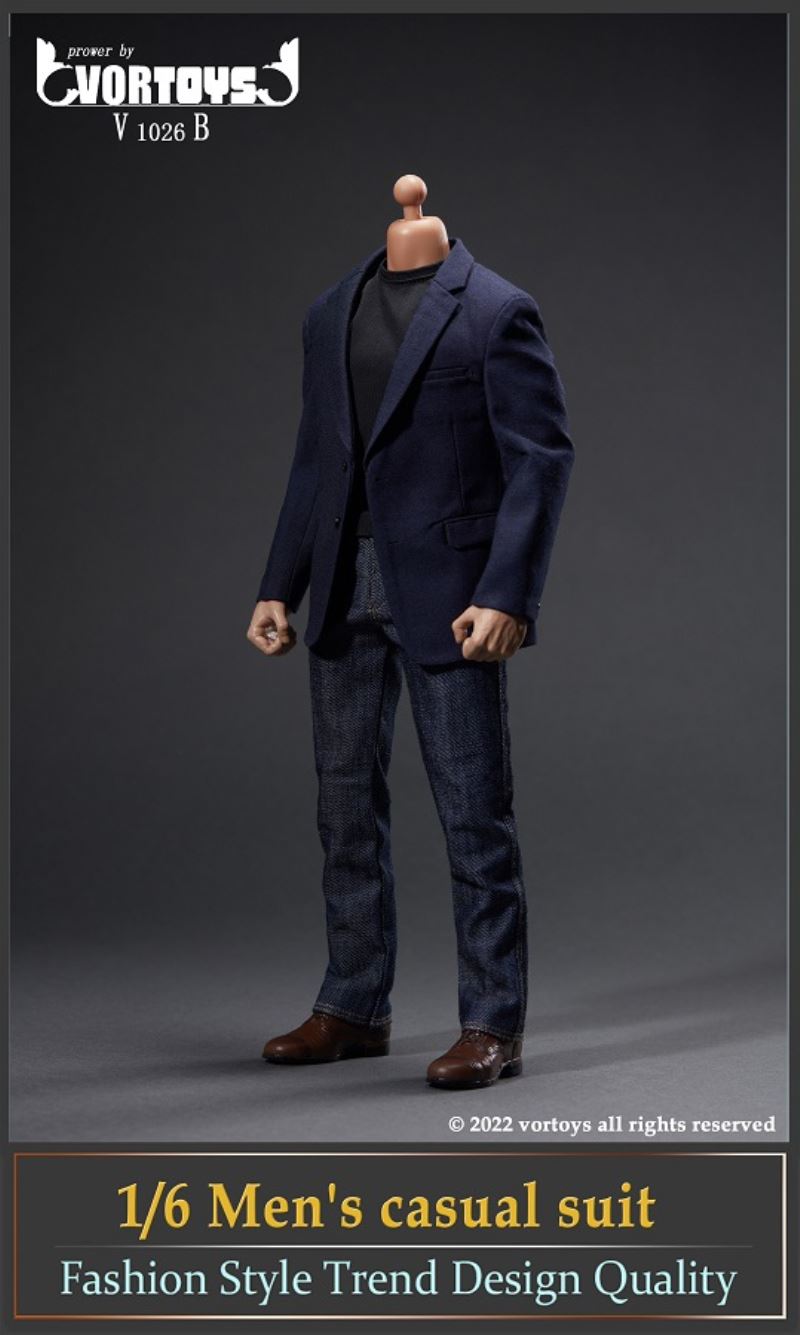 Men's Casual Suit (V1027) Rainy Night Gentleman's Suit (V1026) 1/6