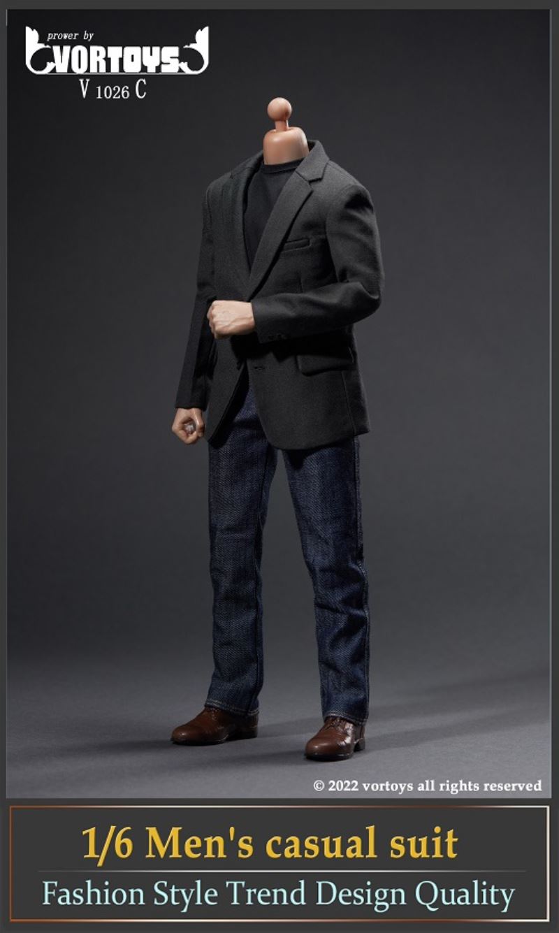 Men's Casual Suit (V1027) Rainy Night Gentleman's Suit (V1026) 1/6