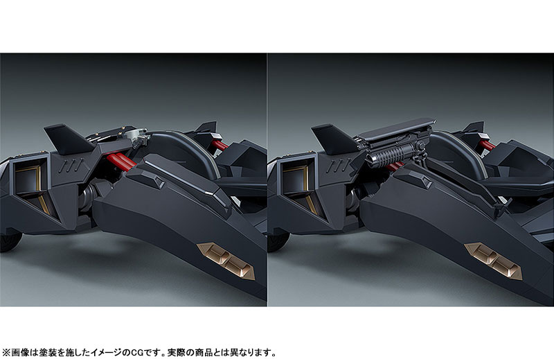 PLAMAX Black Rock Shooter DAWN FALL Black Trike DAWN FALL Ver