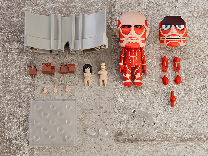 Nendoroid Attack on Titan Colossal Titan Renewal Set