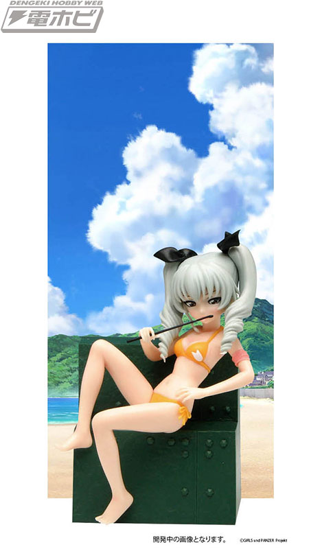 Girls und Panzer 1/10 Anchovy -Swimsuit ver.- Garupan 10th Anniversary Special Edition!