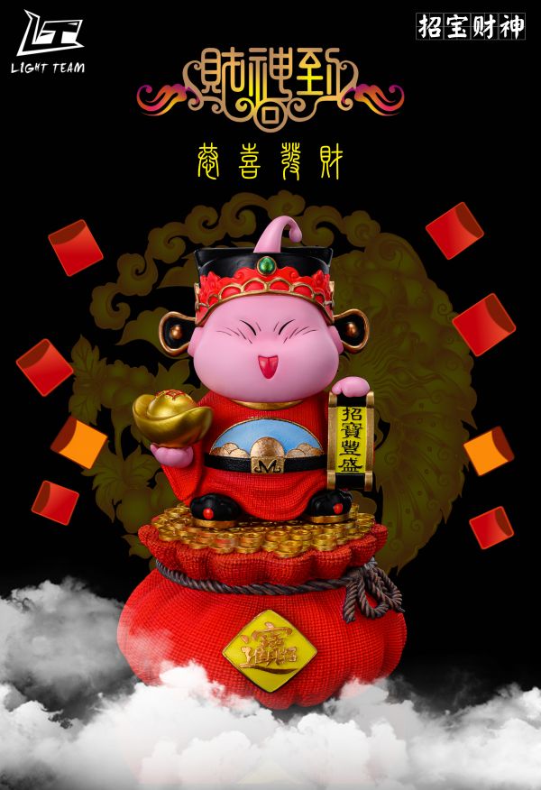 God of Fortune Ver. Majin Buu Set - Dragon Ball Resin Statue - Light Team Studio