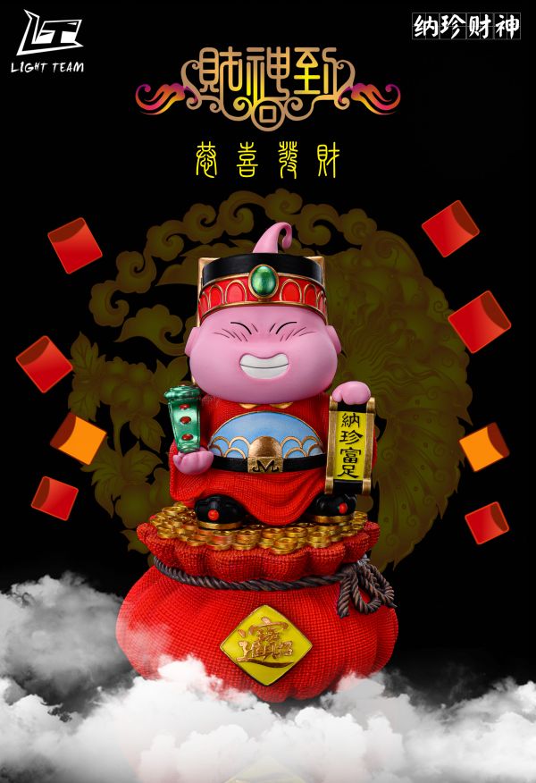 God of Fortune Ver. Majin Buu Set - Dragon Ball Resin Statue - Light Team Studio