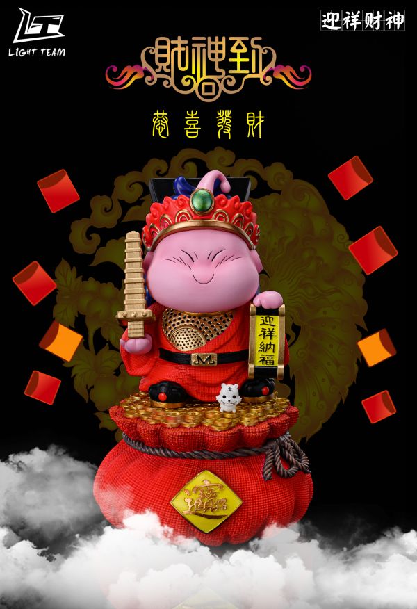 God of Fortune Ver. Majin Buu Set - Dragon Ball Resin Statue - Light Team Studio