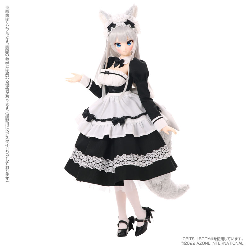 Doll Iris Collect Reira/ MofuMofu Cafe e Youkoso! (Usual Wolf Maid ver & Full Moon Wolf Maid ver.) 1/3
