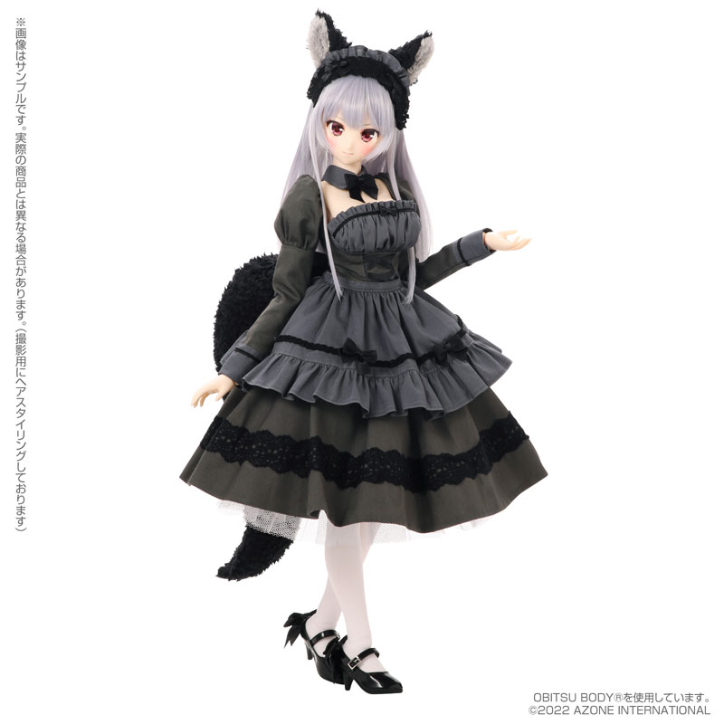 Doll Iris Collect Reira/ MofuMofu Cafe e Youkoso! (Usual Wolf Maid ver & Full Moon Wolf Maid ver.) 1/3