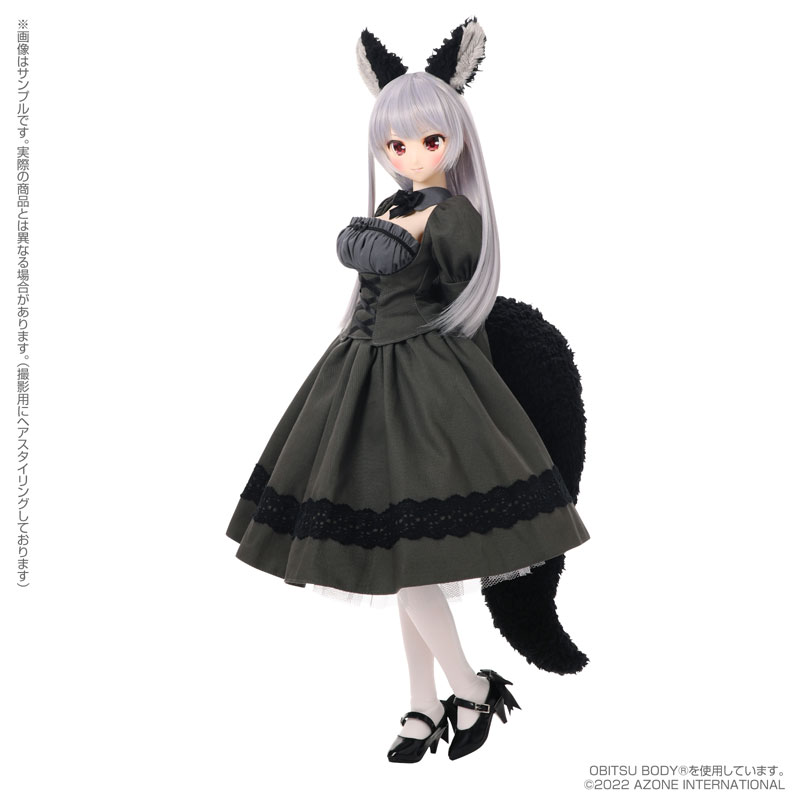 Doll Iris Collect Reira/ MofuMofu Cafe e Youkoso! (Usual Wolf Maid ver & Full Moon Wolf Maid ver.) 1/3