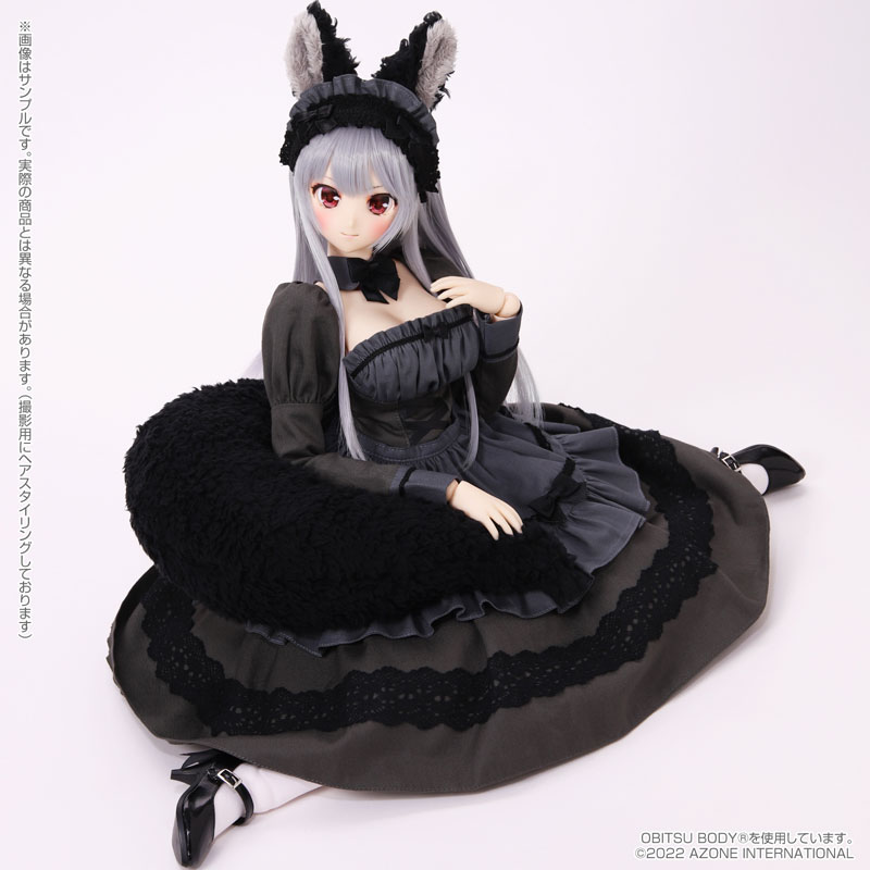 Doll Iris Collect Reira/ MofuMofu Cafe e Youkoso! (Usual Wolf Maid ver & Full Moon Wolf Maid ver.) 1/3