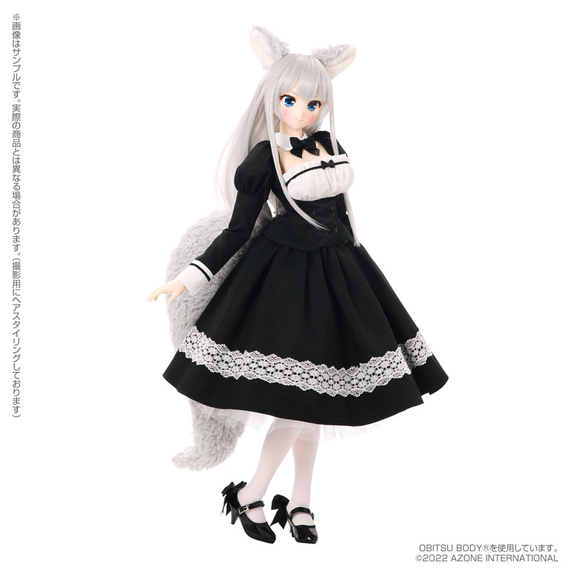 Doll Iris Collect Reira/ MofuMofu Cafe e Youkoso! (Usual Wolf Maid ver & Full Moon Wolf Maid ver.) 1/3