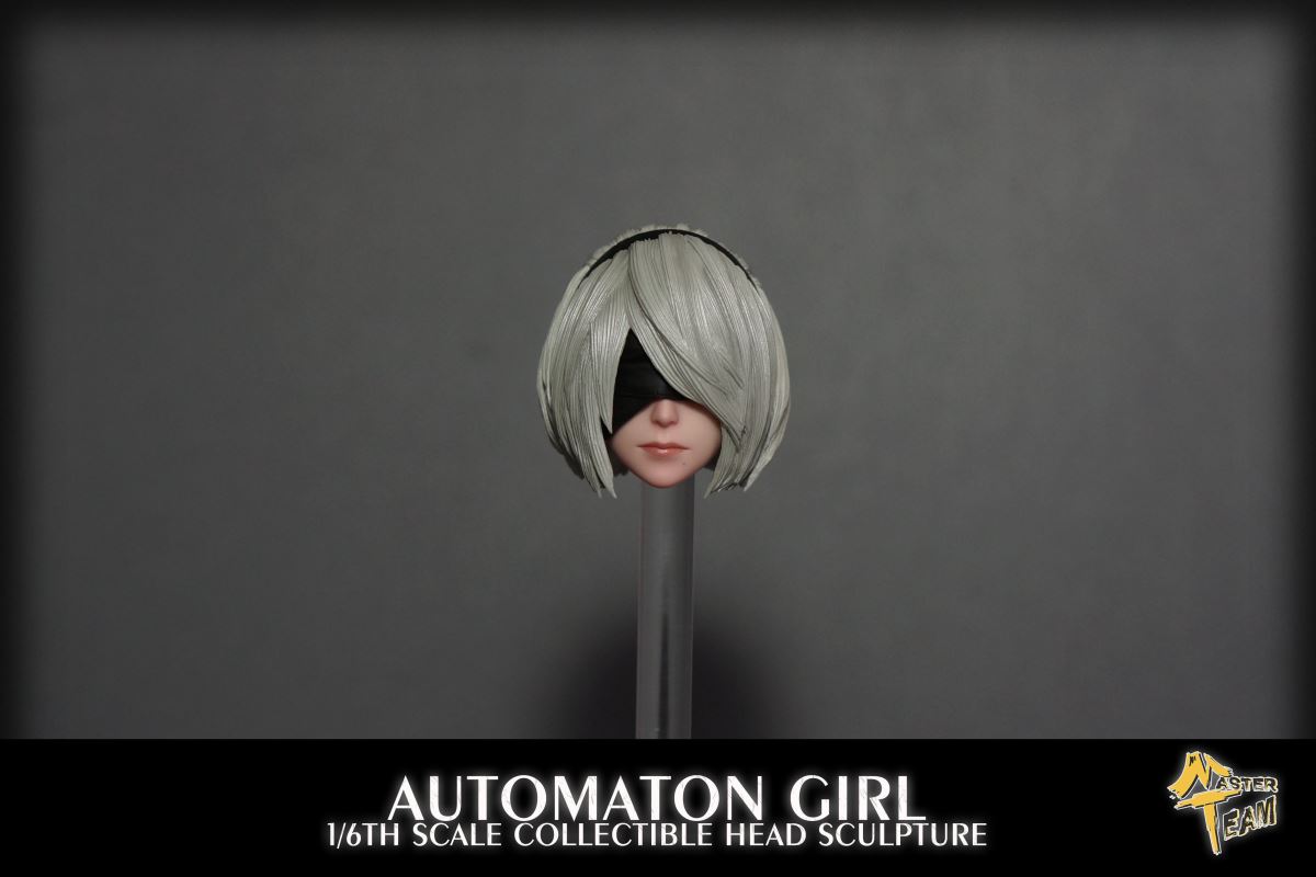 Artificial head sculpture 1/6