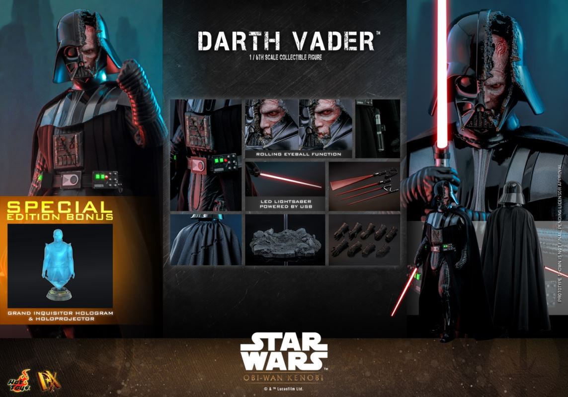 Obi-Wan Darth Vader 1/6