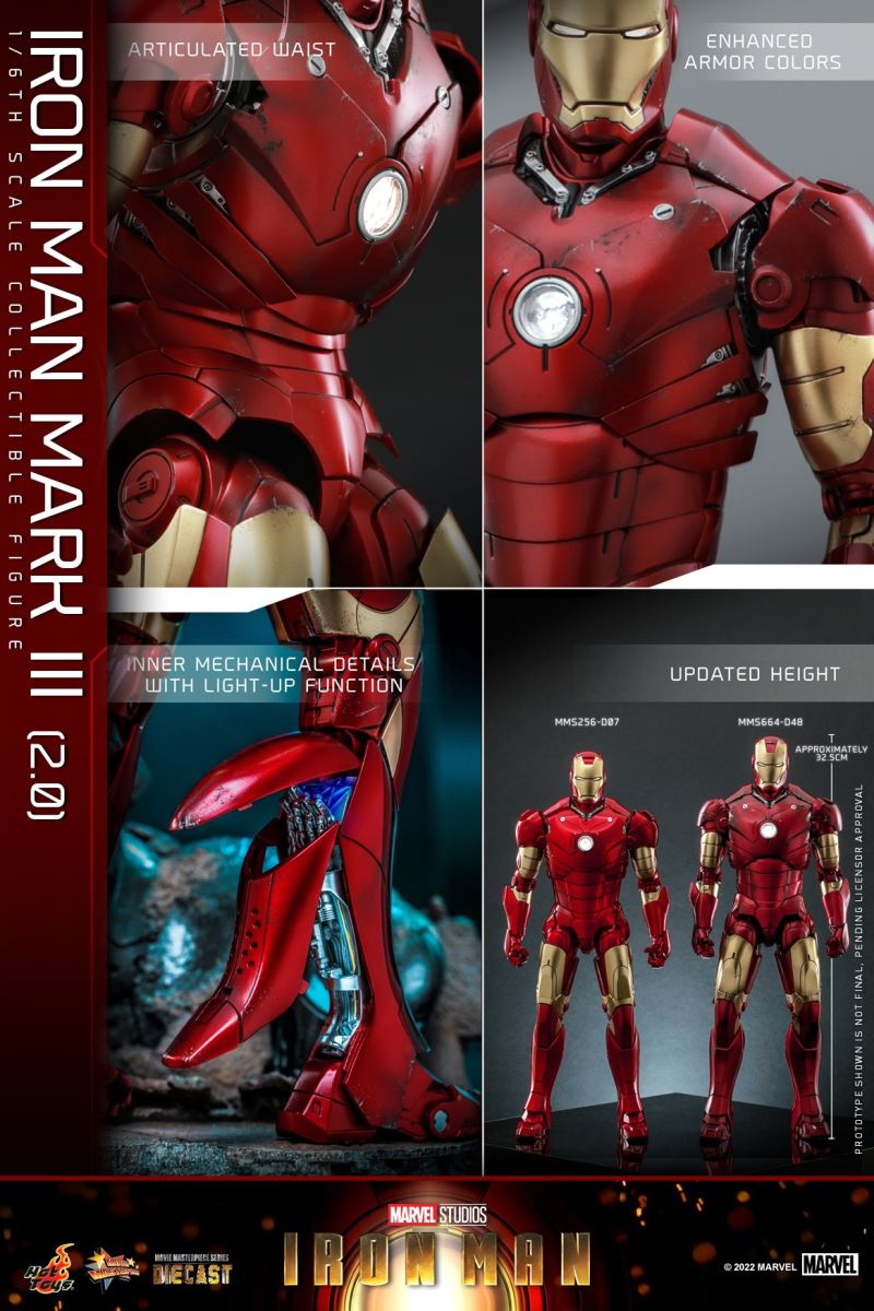 Iron Man Mark III (2.0) 1/6