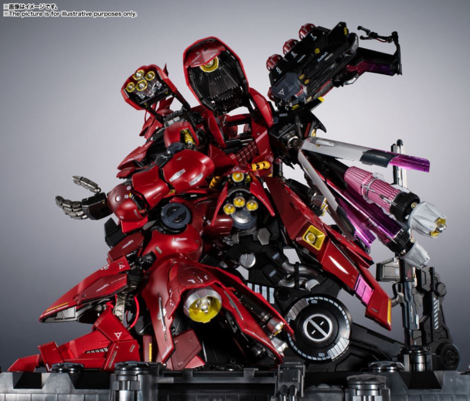 METAL STRUCTURE dismantling craftsman MSN-04 Sazabi