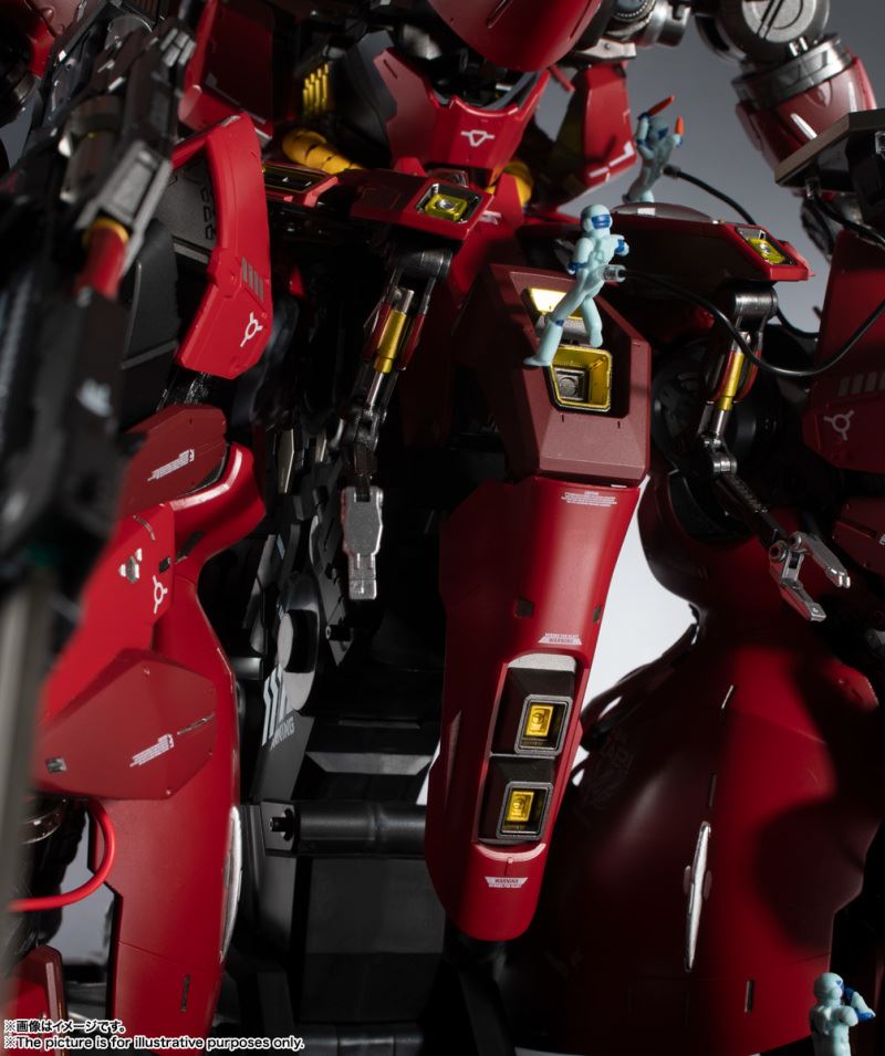 METAL STRUCTURE dismantling craftsman MSN-04 Sazabi