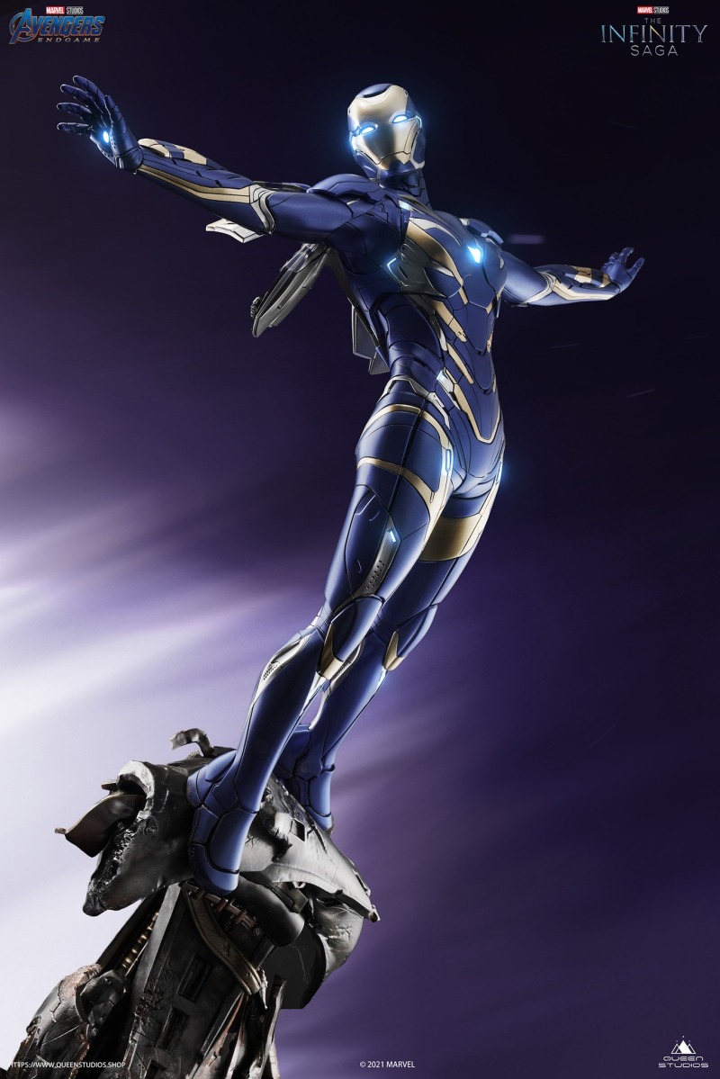 Iron Man Mark 85 & MK49 Rescue Armor (Avengers End Game)  1/4