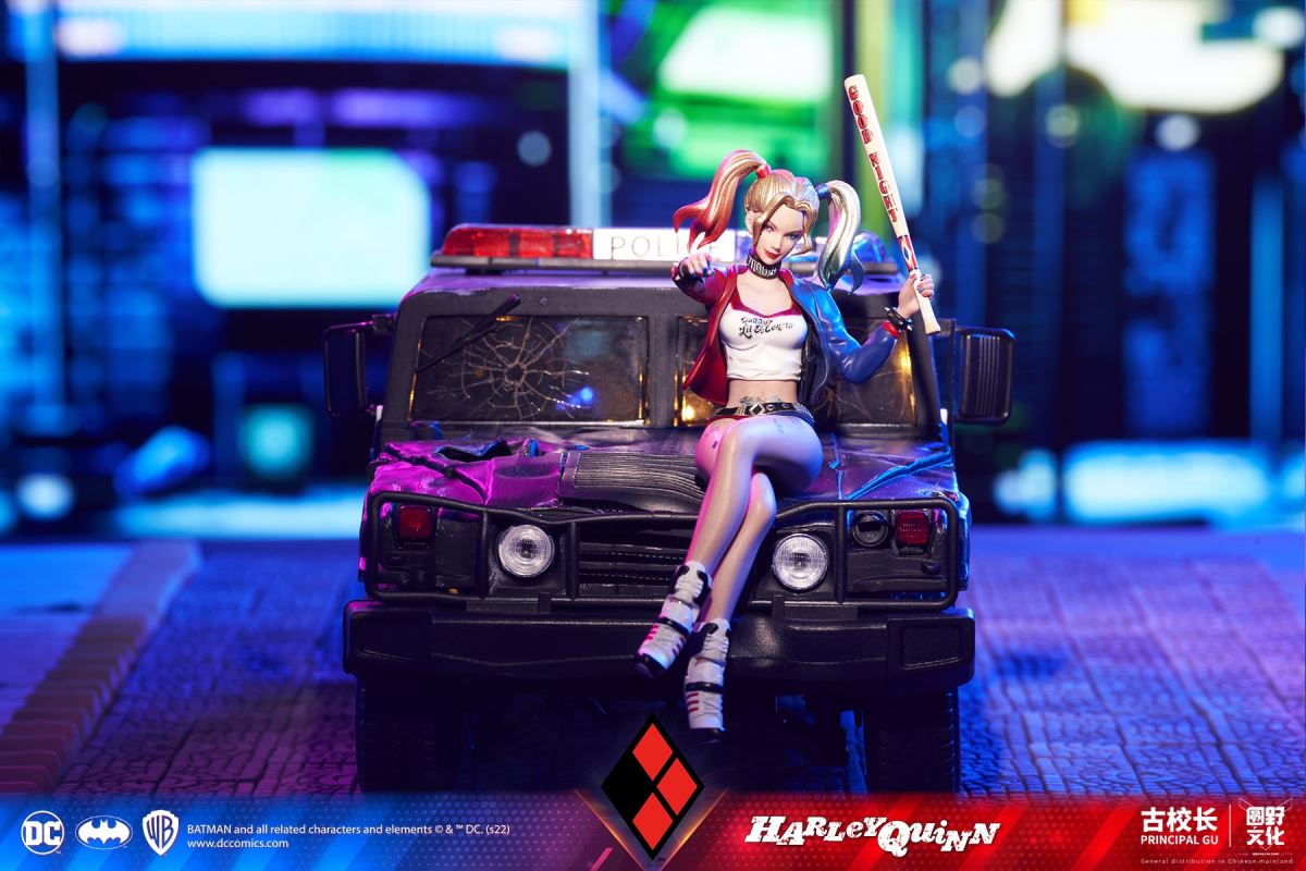 DC Harley Quinn Ancient Principal Alloy Vehicle