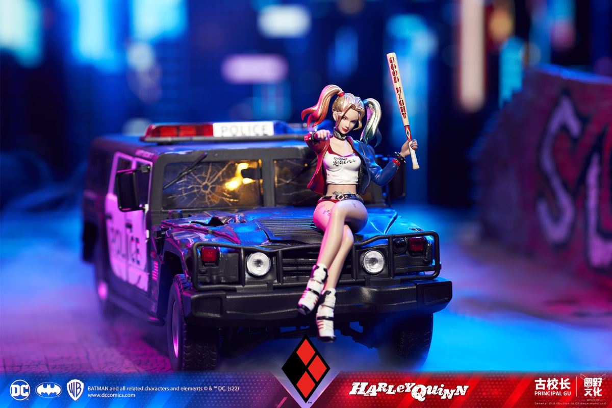 DC Harley Quinn Ancient Principal Alloy Vehicle