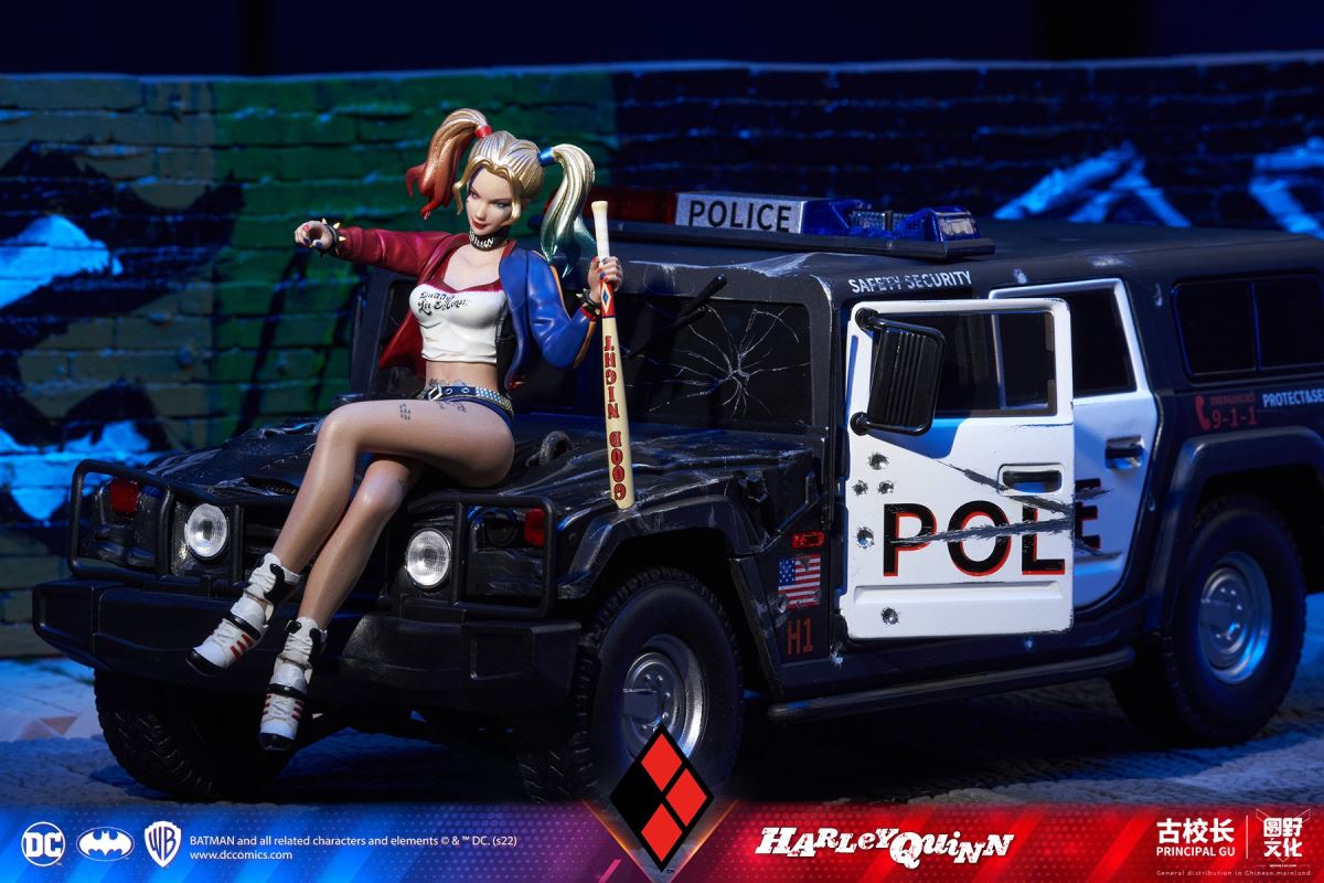 DC Harley Quinn Ancient Principal Alloy Vehicle