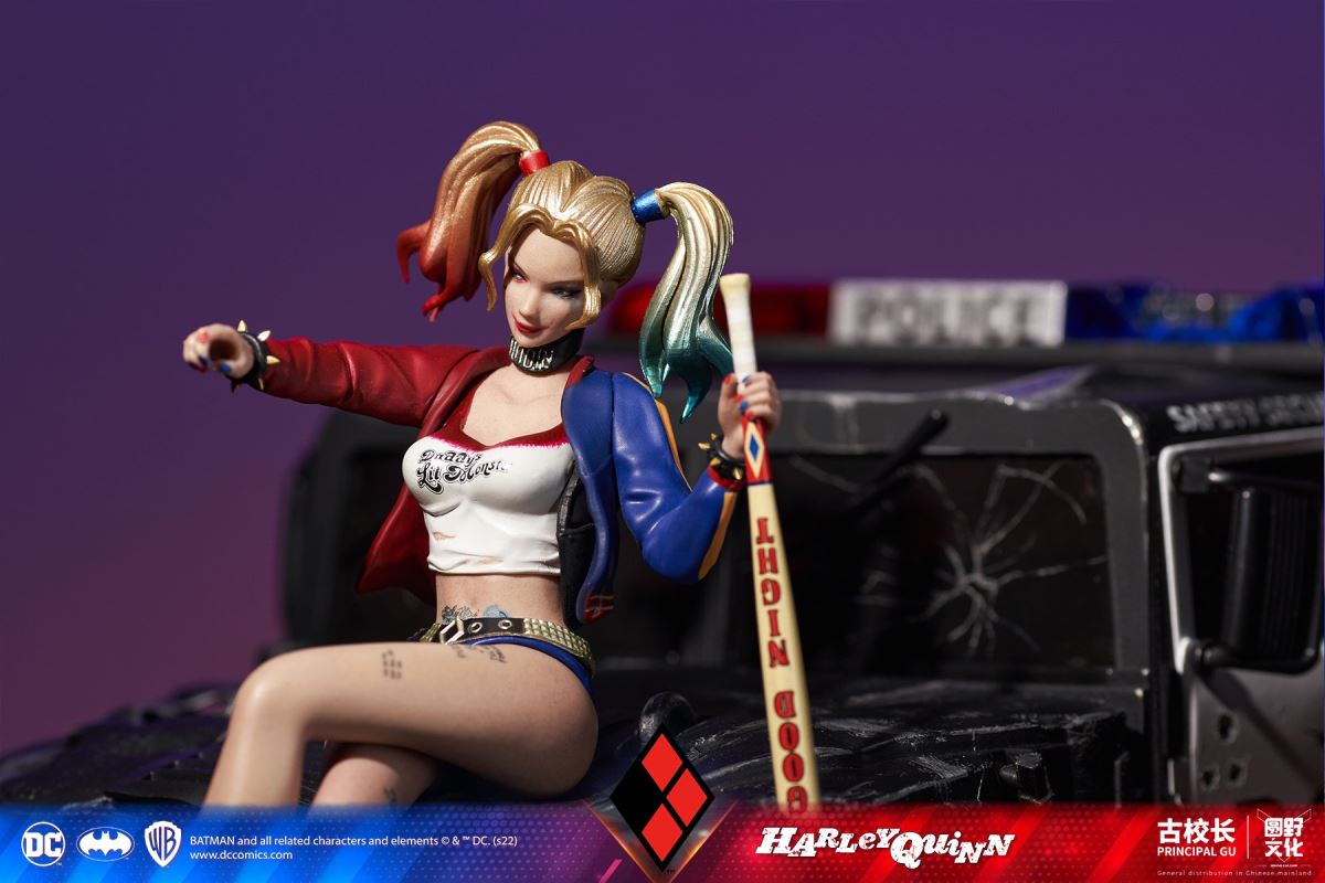 DC Harley Quinn Ancient Principal Alloy Vehicle