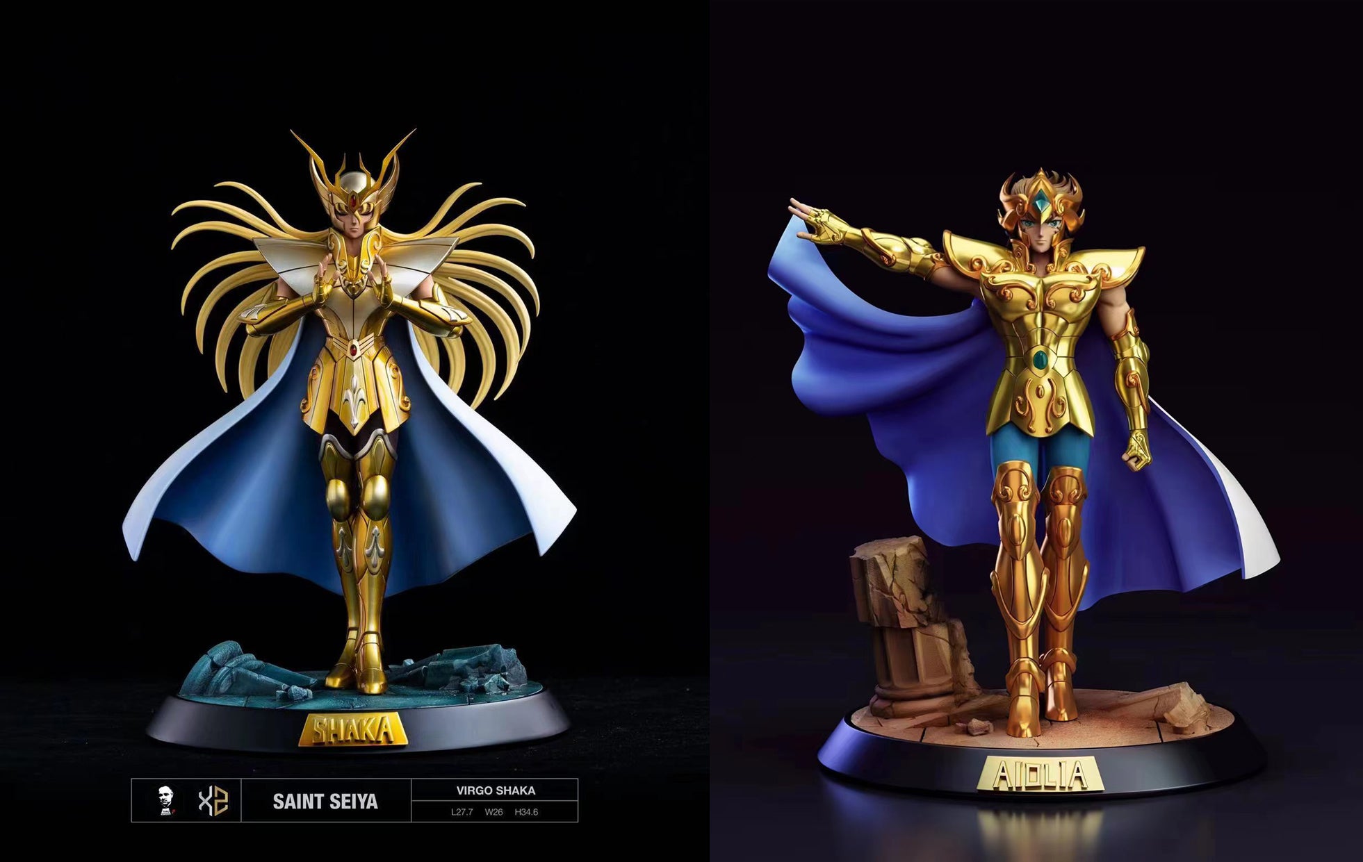 Virgo Shaka & Leo Aiolia - Saint Seiya 1/6