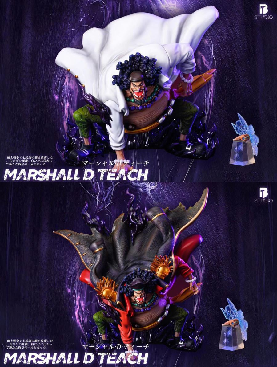 Marineford Arc Blackbeard Marshall D. Teach - ONE PIECE