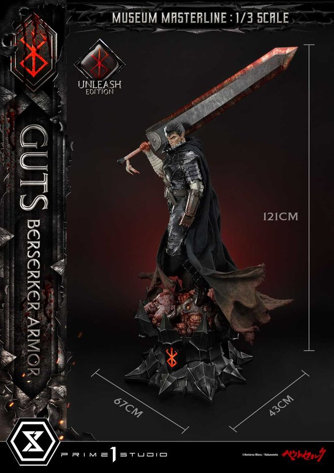 GUTS, BERSERKER ARMOR UNLEASH EDITION (BERSERK) [MMBR-02]