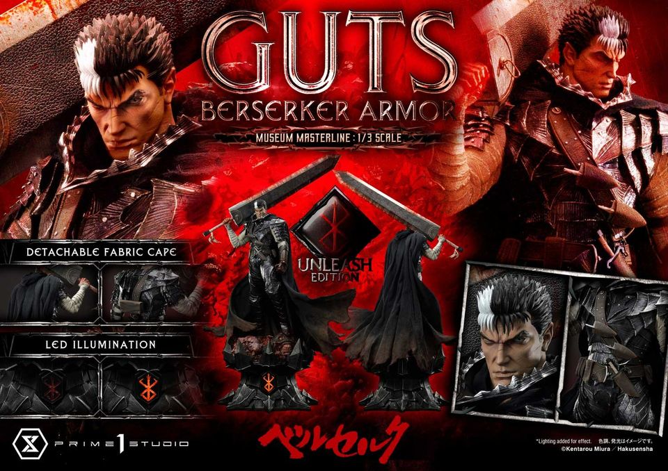 GUTS, BERSERKER ARMOR UNLEASH EDITION (BERSERK) [MMBR-02]