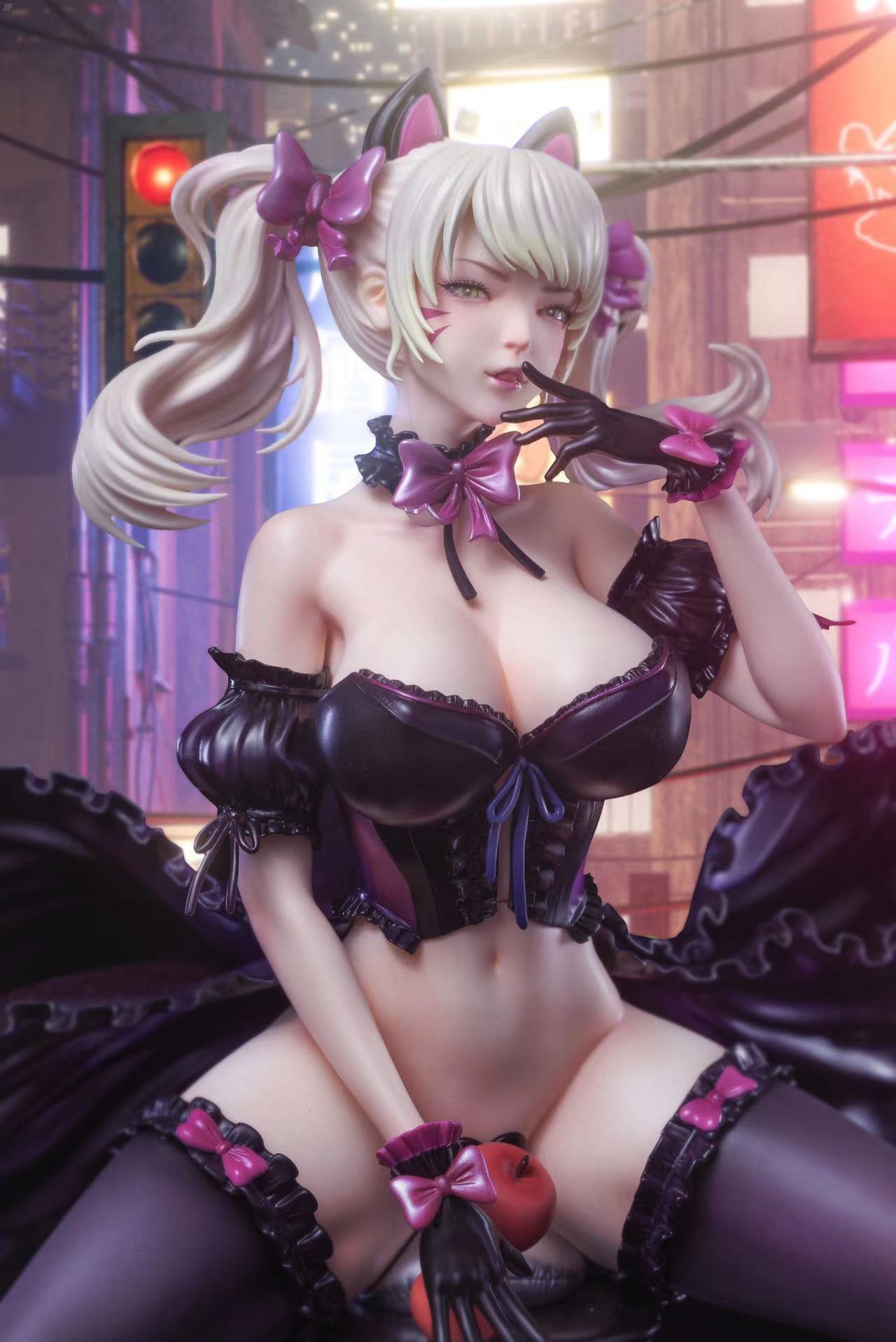 Black Cat Girl D.Va - Overwatch 1/4
