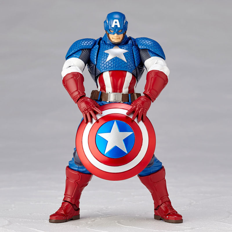 Figure Complex Amazing Yamaguchi No.007 Captain America