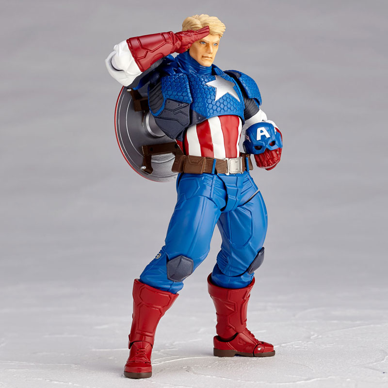 Figure Complex Amazing Yamaguchi No.007 Captain America