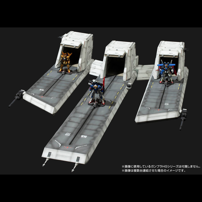 Realistic Model Series Mobile Suit Gundam ZZ (for 1/144 HG Series) Nahel Argama Catapult Deck