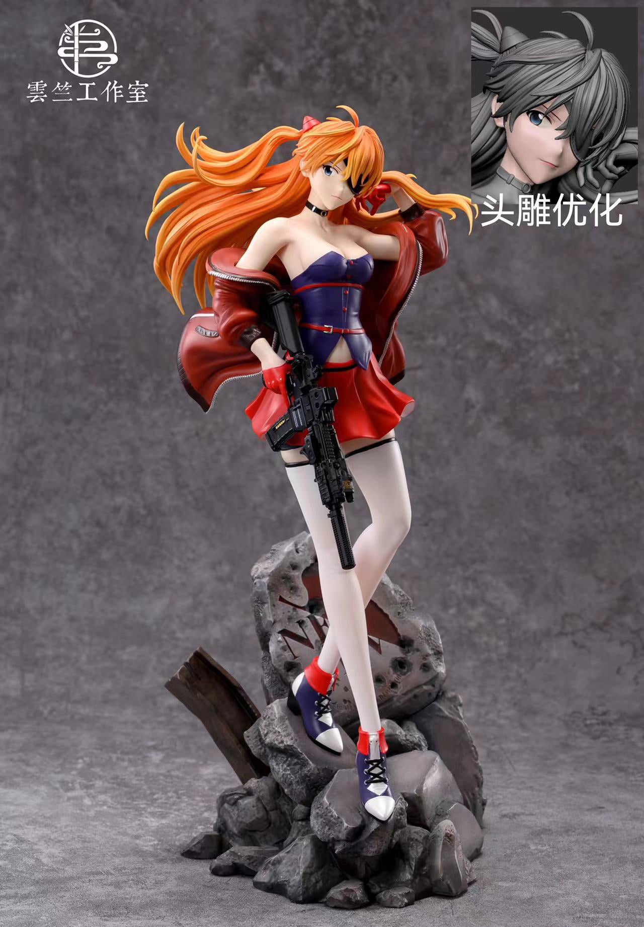 Asuka Langley Sohryu & Zero Two - (EVA) Neon Genesis EVAngelion DARLING in the FRANXX 1/6